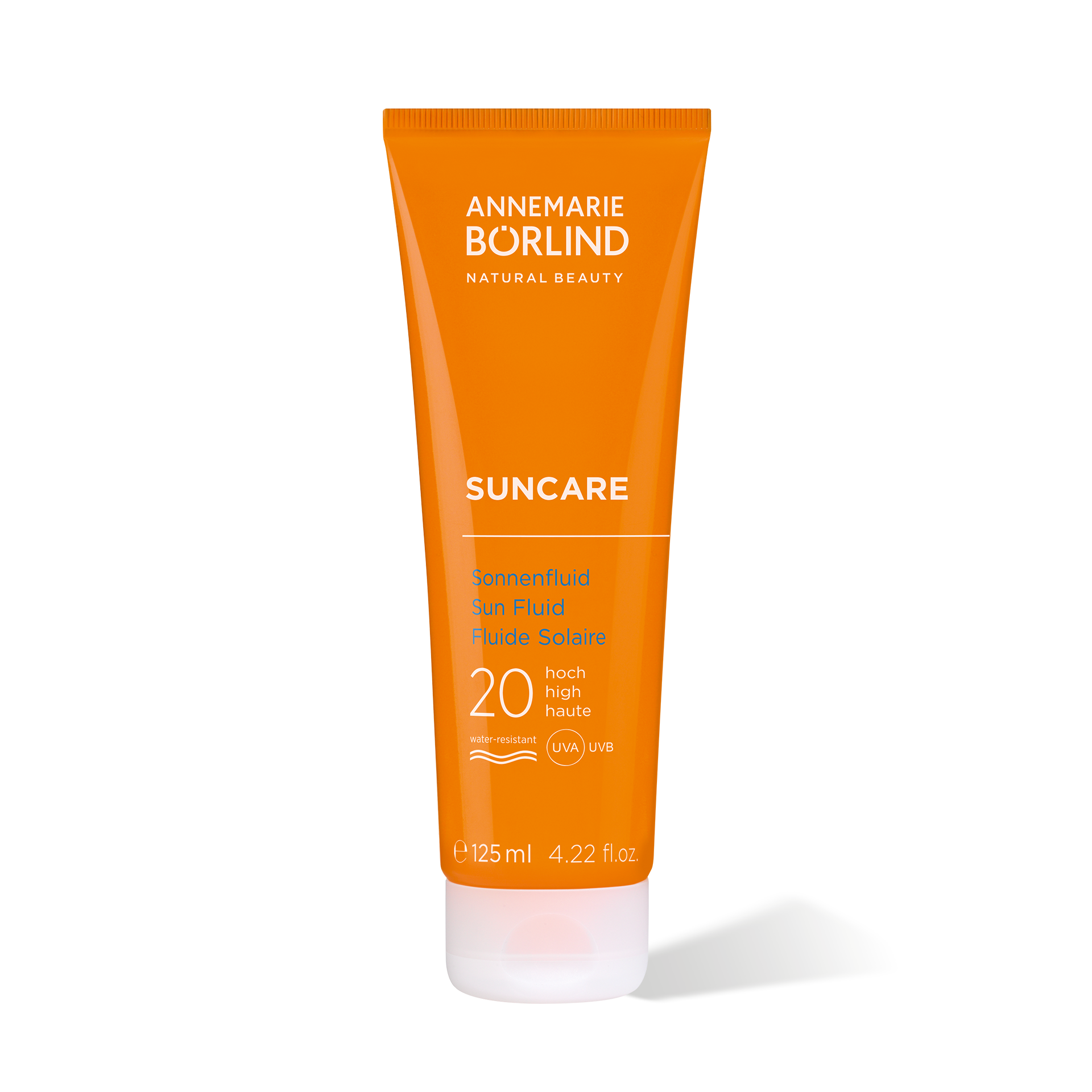 Sun Fluid SPF 20 ANNEMARIE BÖRLIND Suncare Sonnenfluid SPF 20, wasserresistent, 125 ml Tube