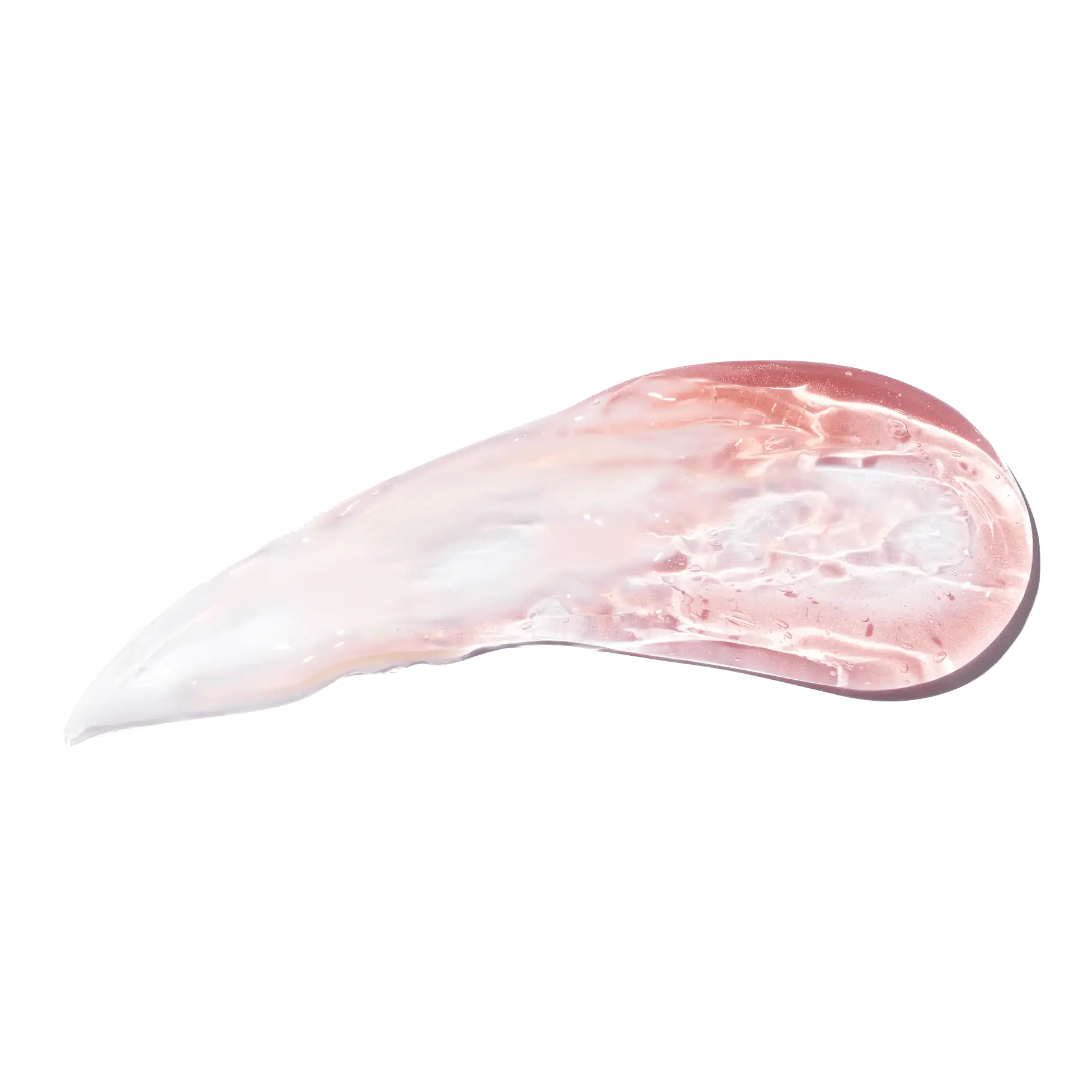 ANNEMARIE BÖRLIND Rose Nature Öl-to-Milch Cleanser Textur mit cremig-geliger Konsistenz in Weiß und Rosé