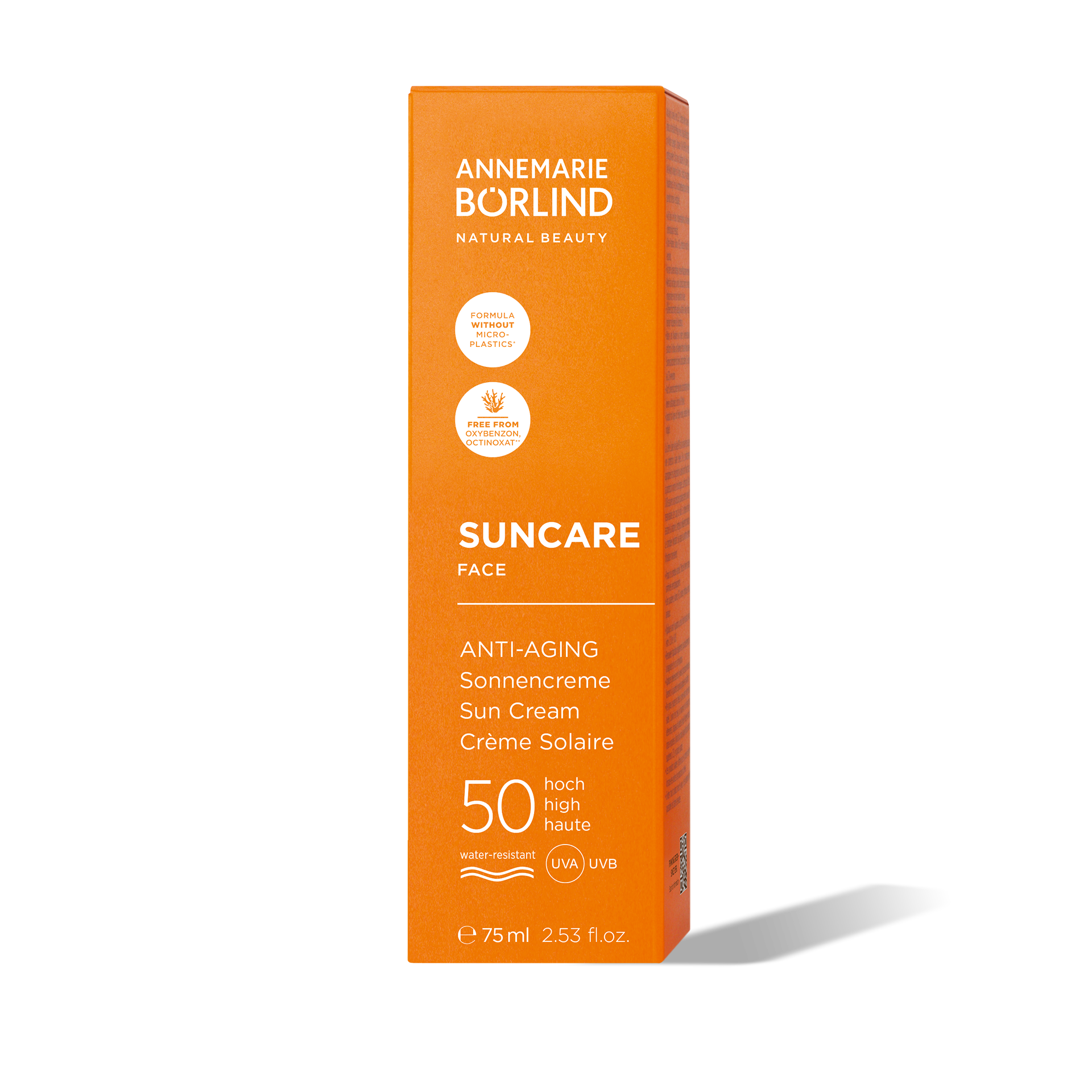 ANNEMARIE BÖRLIND SUNCARE FACE Anti-Aging Sonnencreme LSF 50, wasserfest, 75 ml