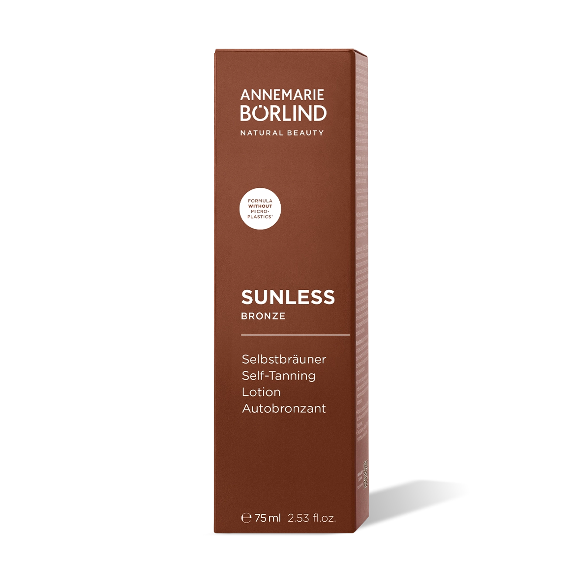 ANNEMARIE BÖRLIND SUNLESS Bronze Selbstbräuner Lotion 75 ml ohne Mikroplastik
