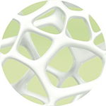 ANNEMARIE BÖRLIND PURIFYING CARE milde Tenside in weiß-grüner, netzartiger Struktur