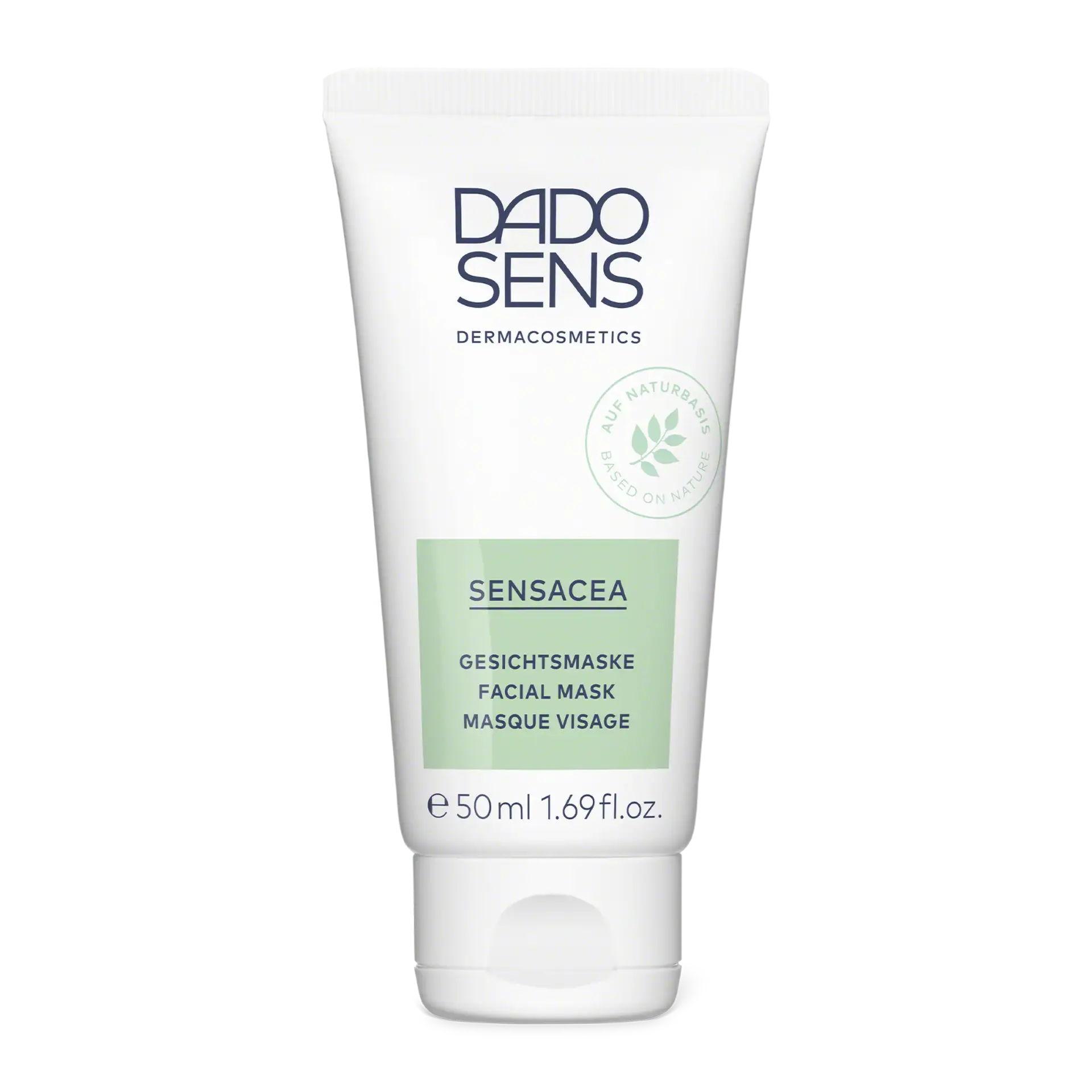 MASQUE VISAGE DADO SENS SENSACEA Gesichtsmaske in 50 ml Tube, auf Naturbasis, für empfindliche Haut