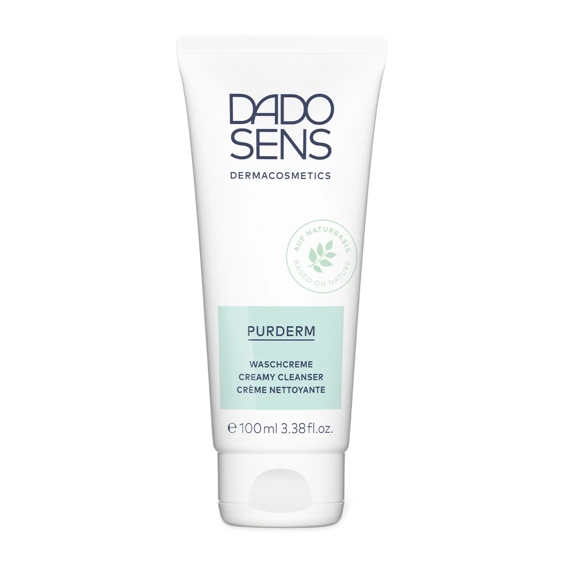 CRÈME NETTOYANTE DADO SENS PURDERM Waschcreme 100 ml Tube, cremiger Cleanser auf Naturbasis