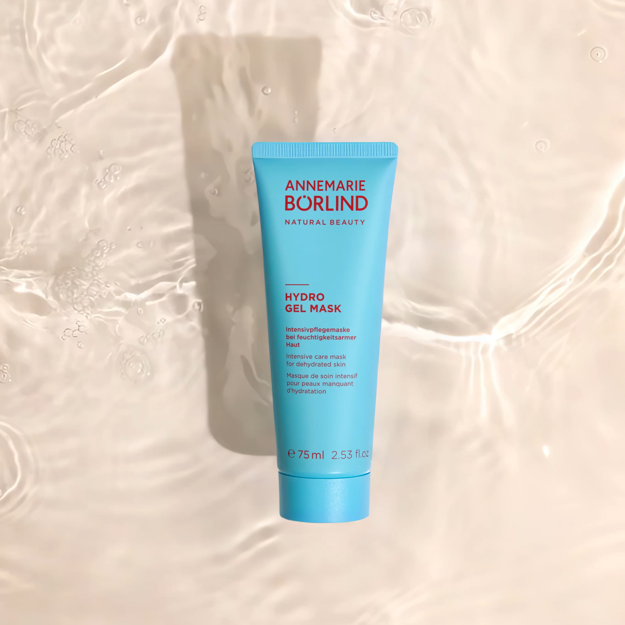 ANNEMARIE BÖRLIND Hydro Gel Mask Intensivpflegemaske mit feuchtigkeitsspendender, kühlender Wirkung, 75 ml