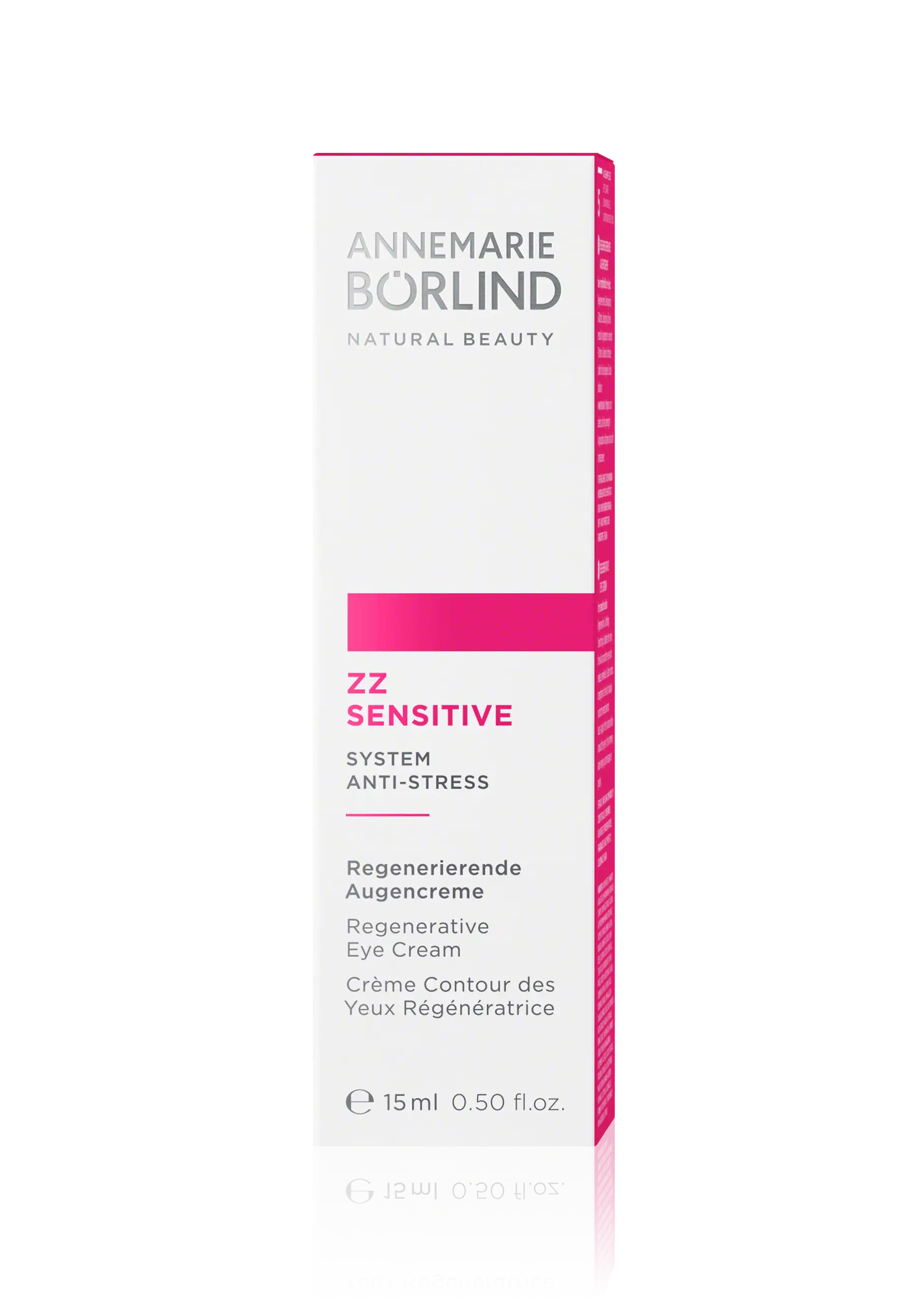 ANNEMARIE BÖRLIND ZZ SENSITIVE regenerierende Augencreme 15 ml in weißer Faltschachtel
