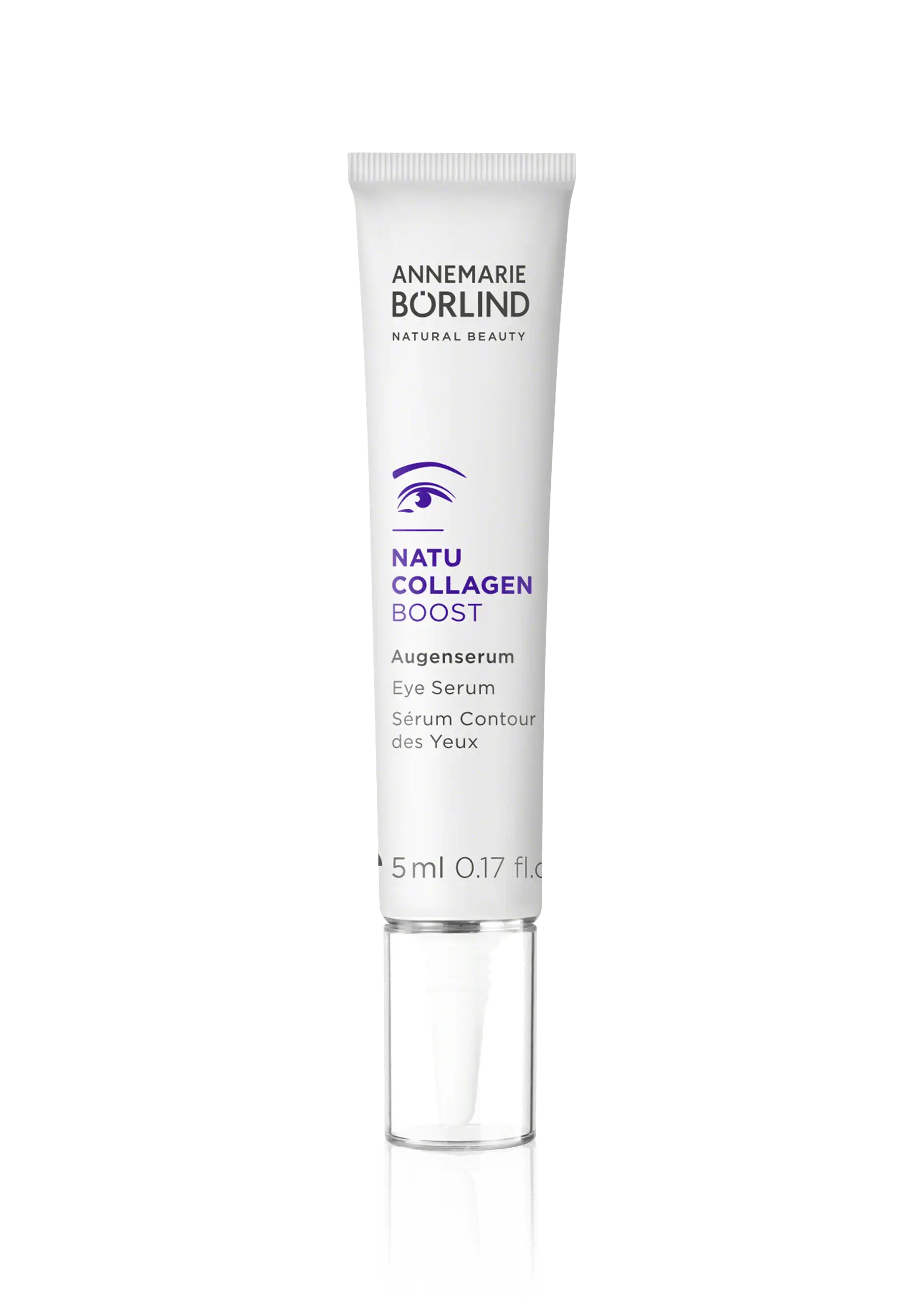 ANNEMARIE BÖRLIND NATU COLLAGEN BOOST Augenserum in 5-ml-Tube mit Applikatorspitze