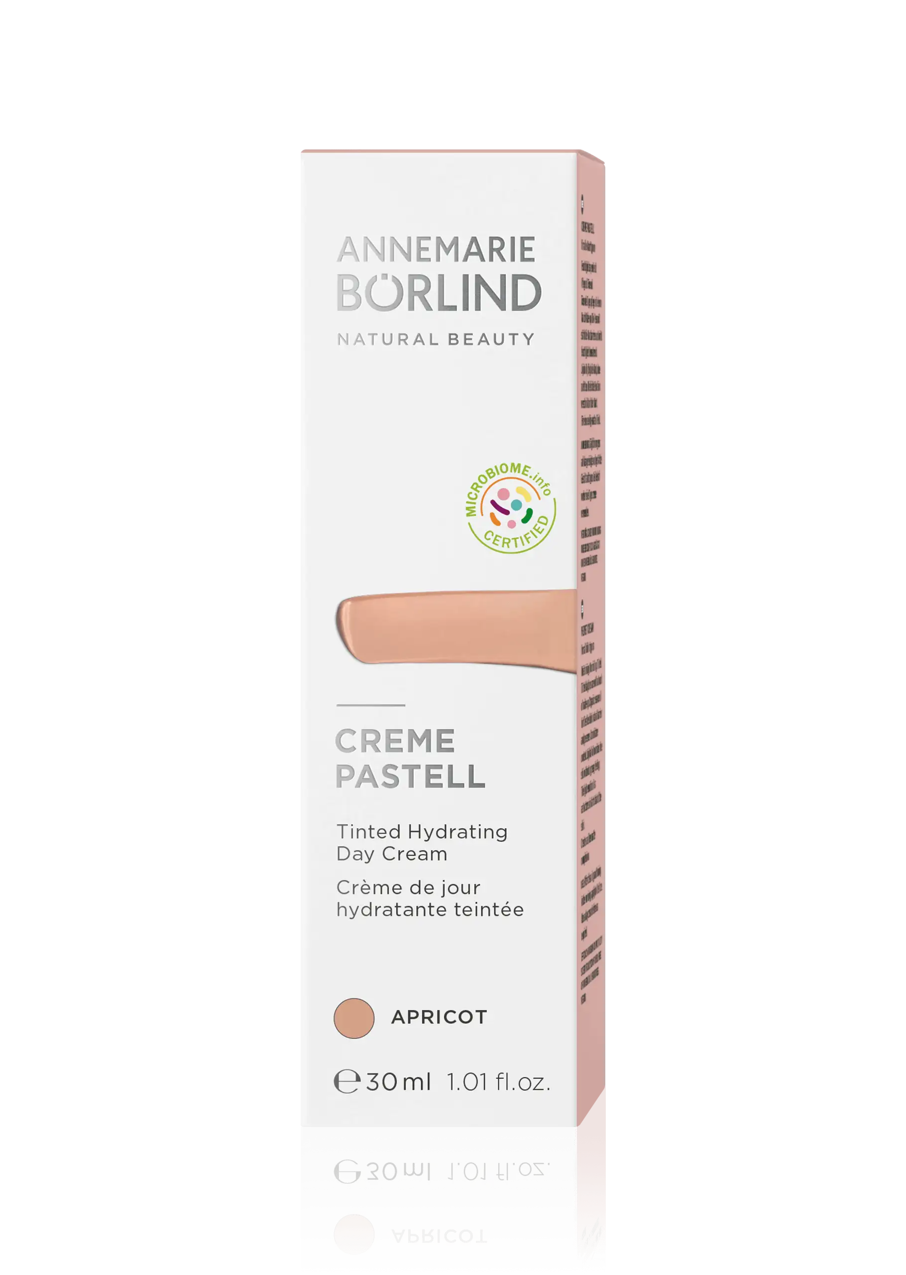 ANNEMARIE BÖRLIND Creme Pastell getönte Feuchtigkeitscreme Apricot 30 ml, Microbiome zertifiziert