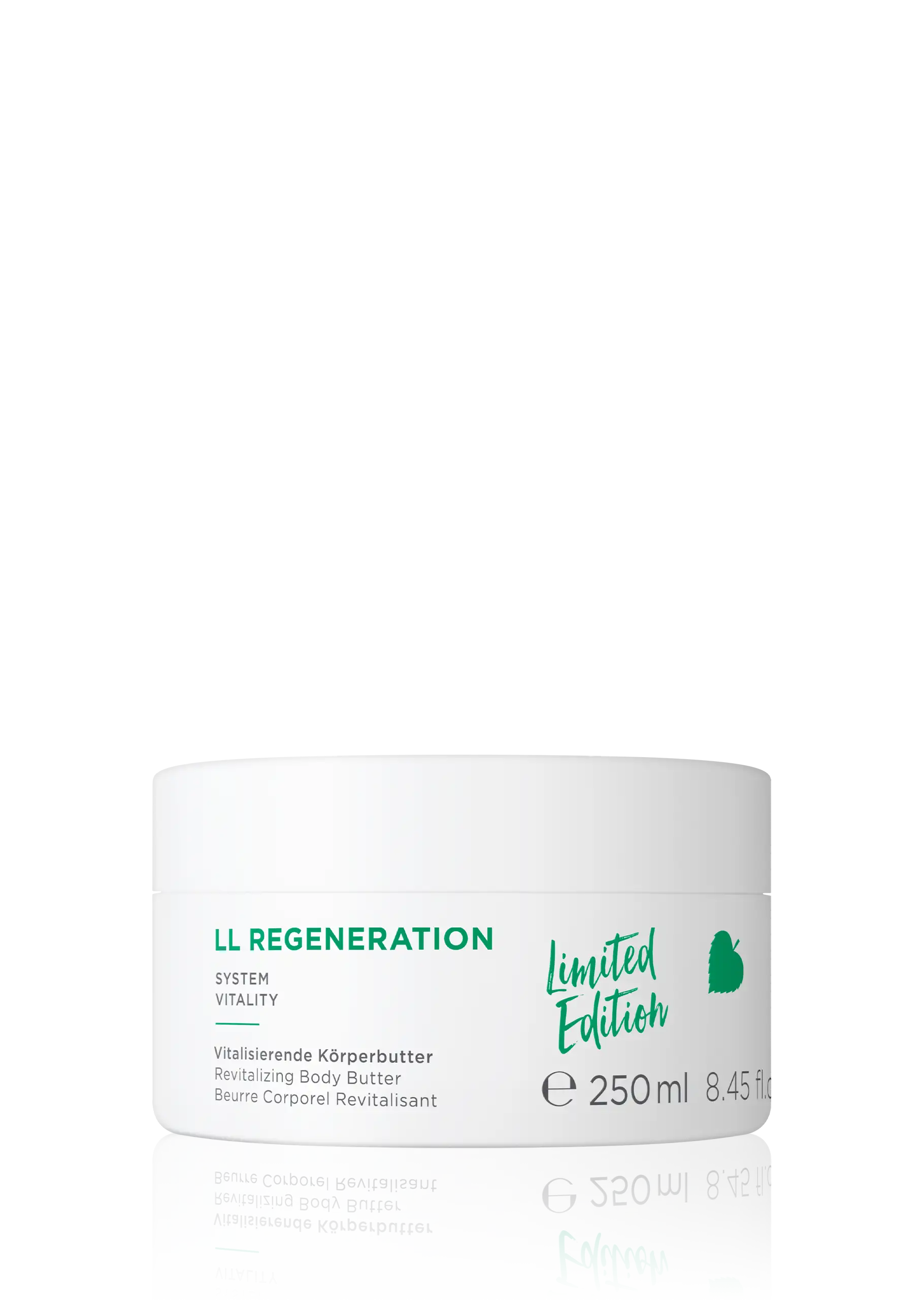 Vitalisierende Körperbutter LL REGENERATION Körperbutter im 250-ml-Tiegel, Limited Edition, revitalisierende Pflege für den Körper