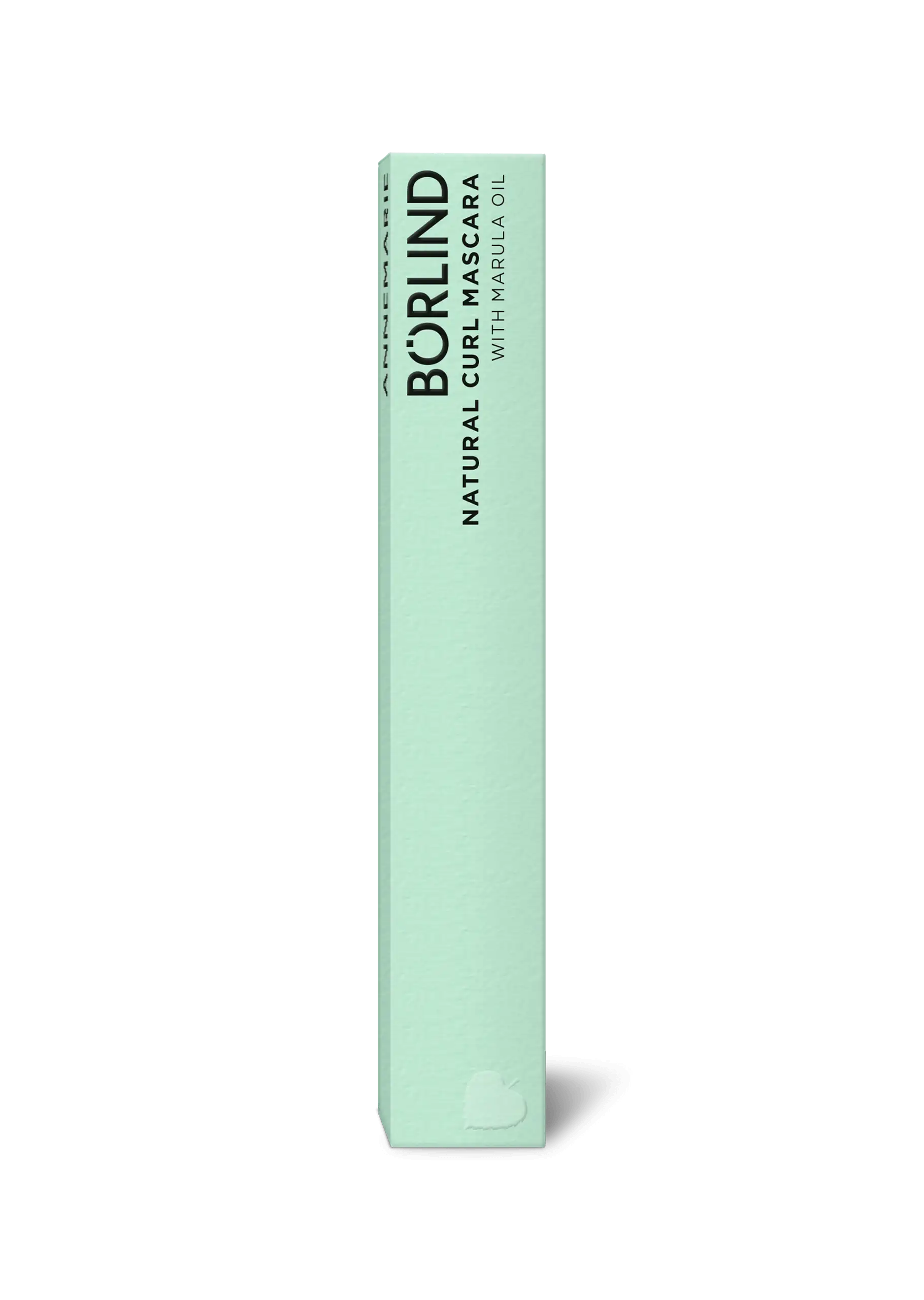BÖRLIND Natural Curl Mascara mit Marulaöl in mintgrüner Faltschachtel, 10 ml