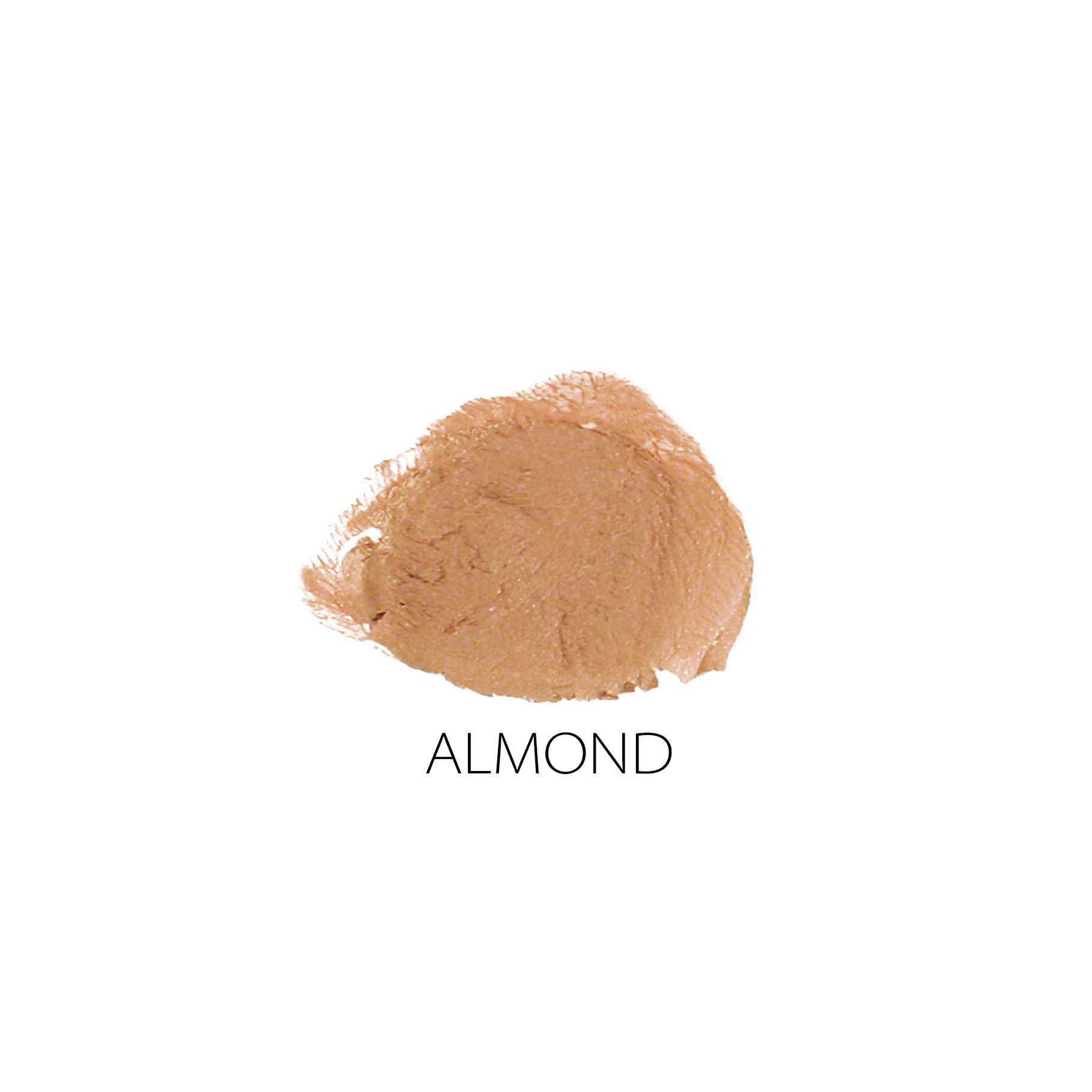 ANNEMARIE BÖRLIND Compact Make-up in Mandelton als Pinselstrich auf weißem Hintergrund